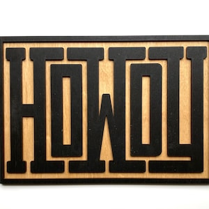 Howdy Sign - Western Decor - Western Nursery - Cowboy Room - Western style - Southwest Nursery - Cowboy and Western Theme Nursery