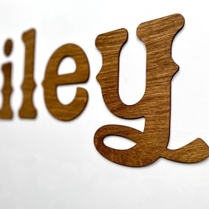 Western Style Letters - Custom Name Sign for Nursery - Cowboy Theme Room - Cowboy Decor - Western Sign - Custom Name Sign - Western Wedding