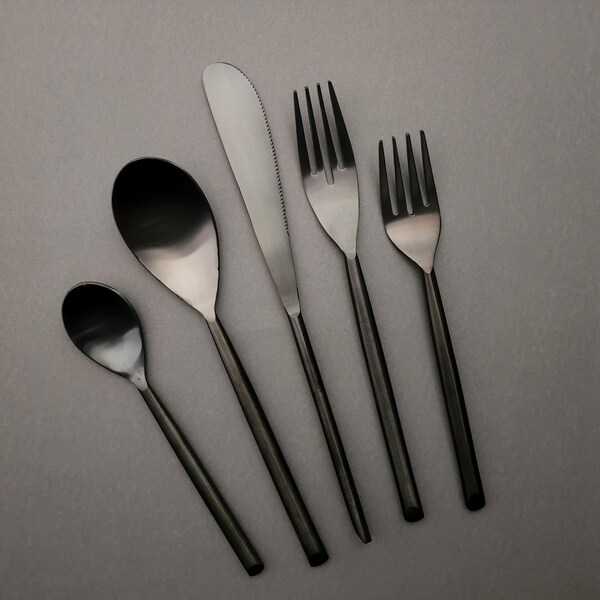 Modern Silverware Etsy