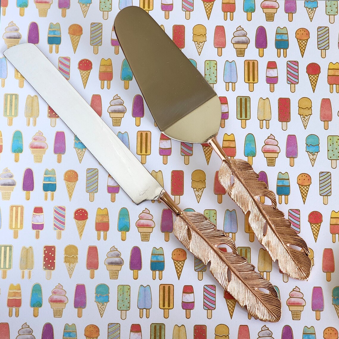 Personalized Wedding Cake Knife and Server Set Custom Cake Etsy