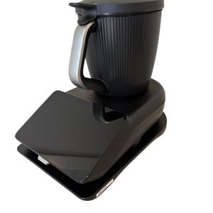 thermoBase Premium Gleitbrett aus holz/Inwood/für Thermomix TM6/TM5/2 Teflon-Gleitsohlen/2 Gummistoppern