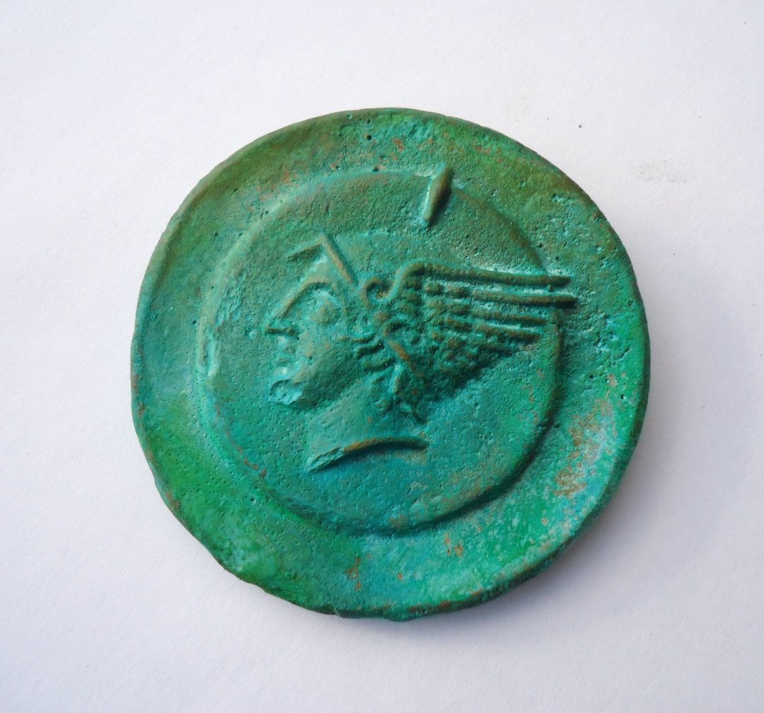 Reproduction Roman Bronze Coin, Rare Roman Bronze Coin ,aes Signatum