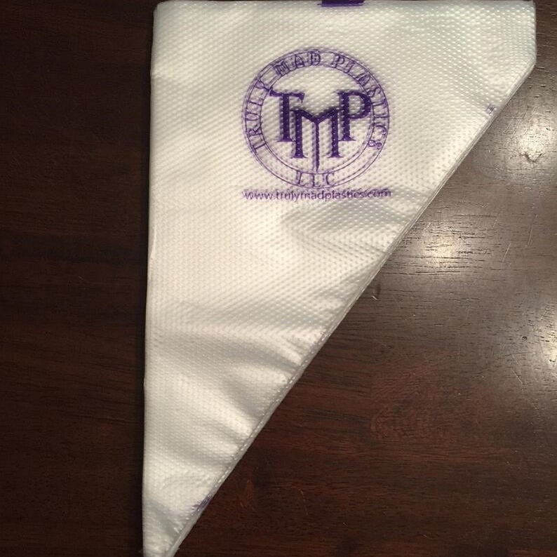 Tipless Piping Bags From Truley Mad Plastics Etsy