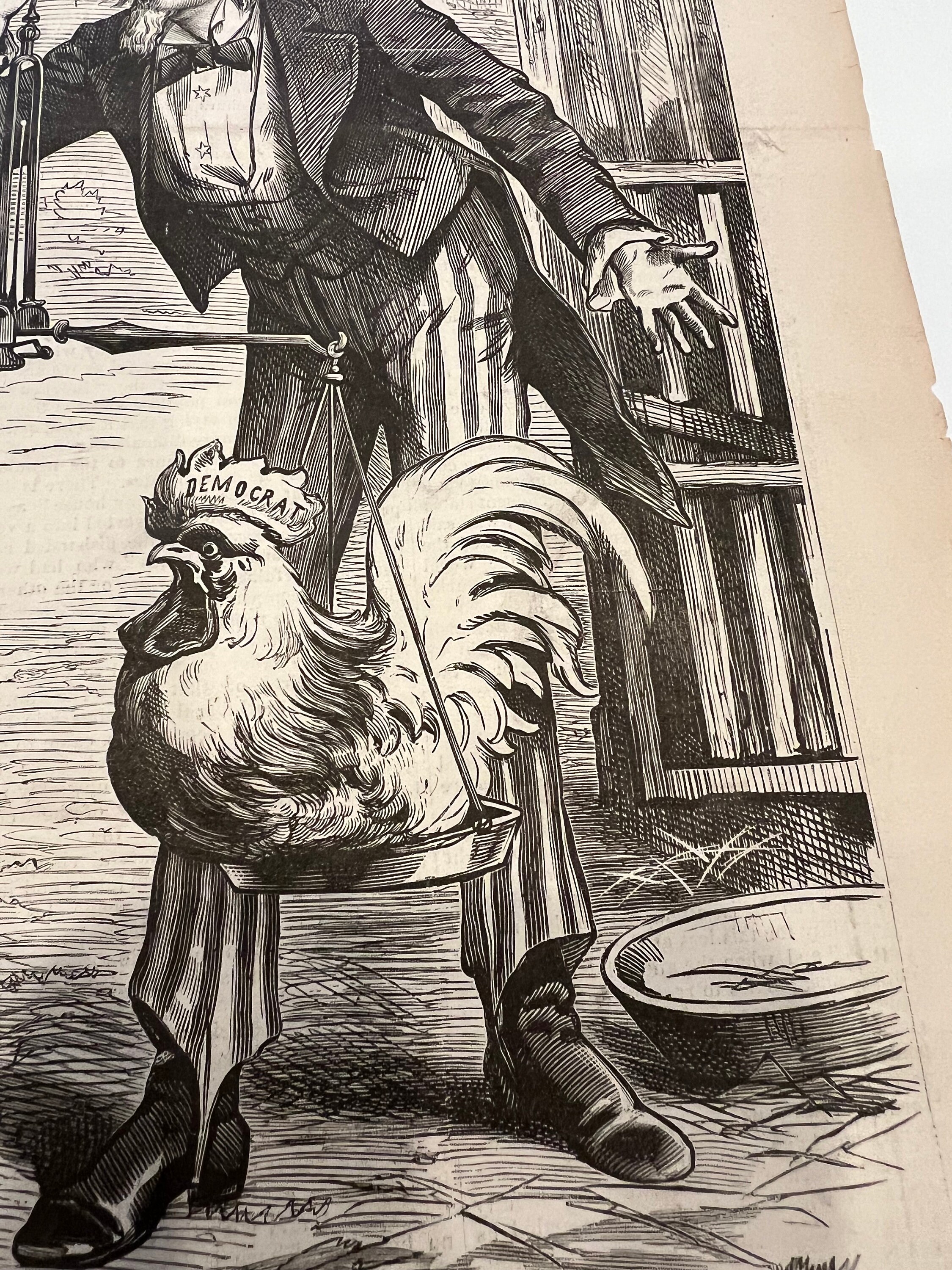 Frank Leslie's Illustrated 1875 Front Page - Etsy