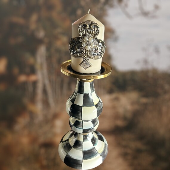 House of cards Clubs candle pin