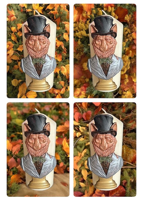 Gentlemen Fox candle pin