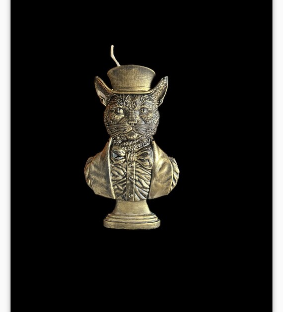 Gentlemen  Cat  candle pin