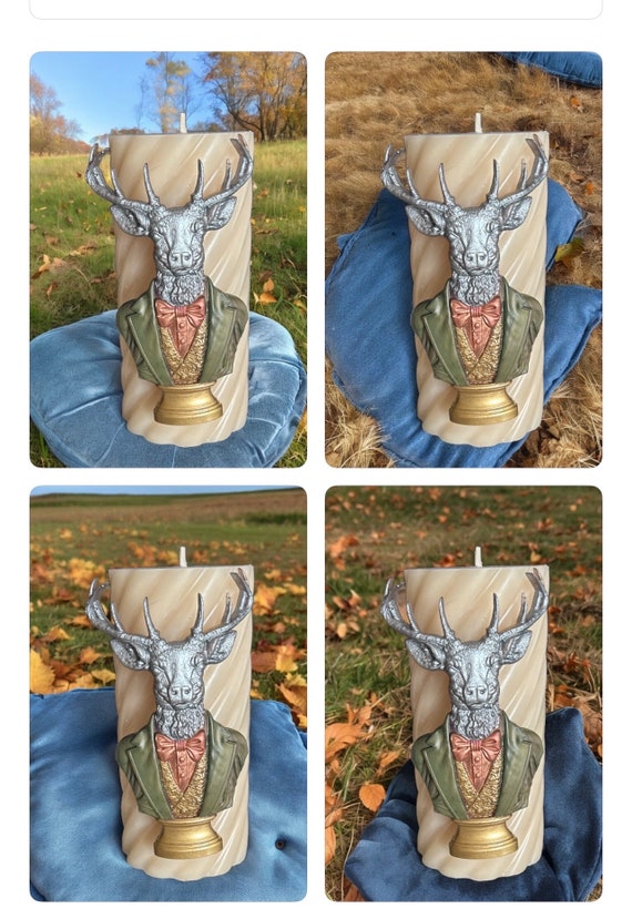 Stag candle pin