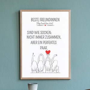 Birthday gift | Poster | Picture | Personalized | Favorite person | Print | Best friend | Gift for girlfriend | Anniversary |