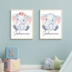 Fußabdruck vom Baby | Babyfussabdruck | Personalisiert | Geschenk | Geburt | Taufe | Kommunion | Babyparty | Poster | Bild | A3 | A4