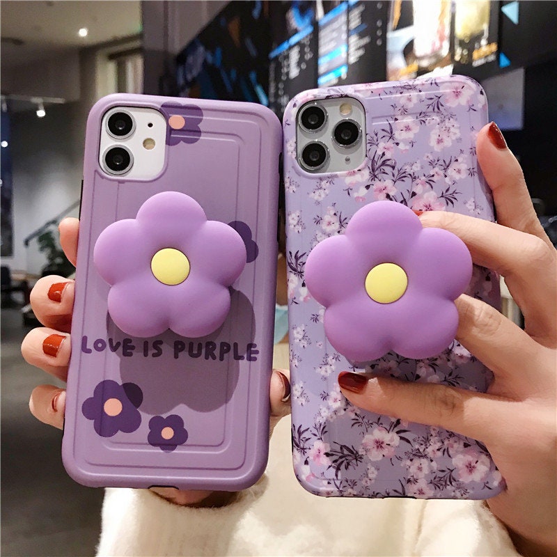 Purple Lavender Phone Case For iPhone X XR XS 11 Pro Max 8 7 Etsy