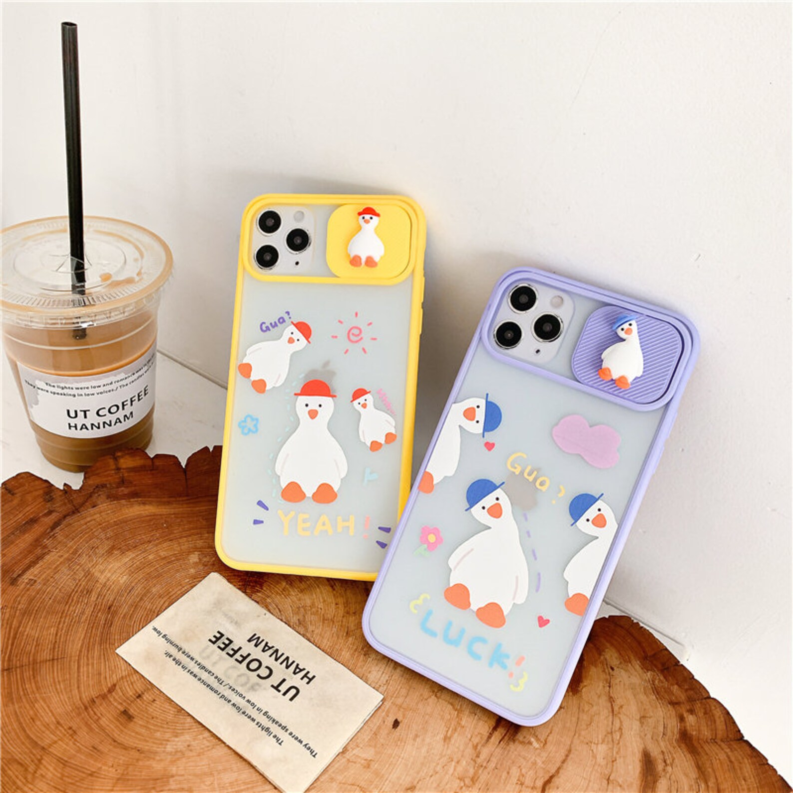 Duck Camera Protection Phone Case For iPhone 11 12 Mini Pro Etsy
