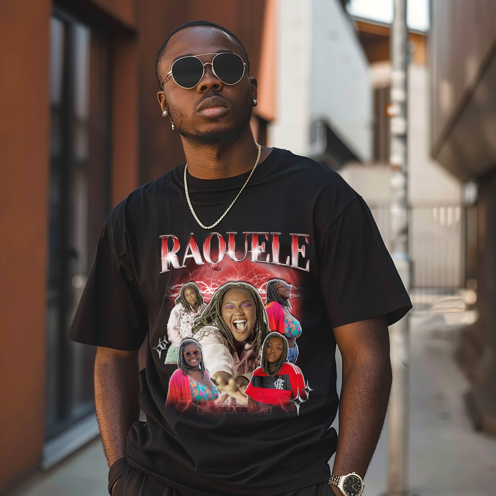 Custom graphic tee discount