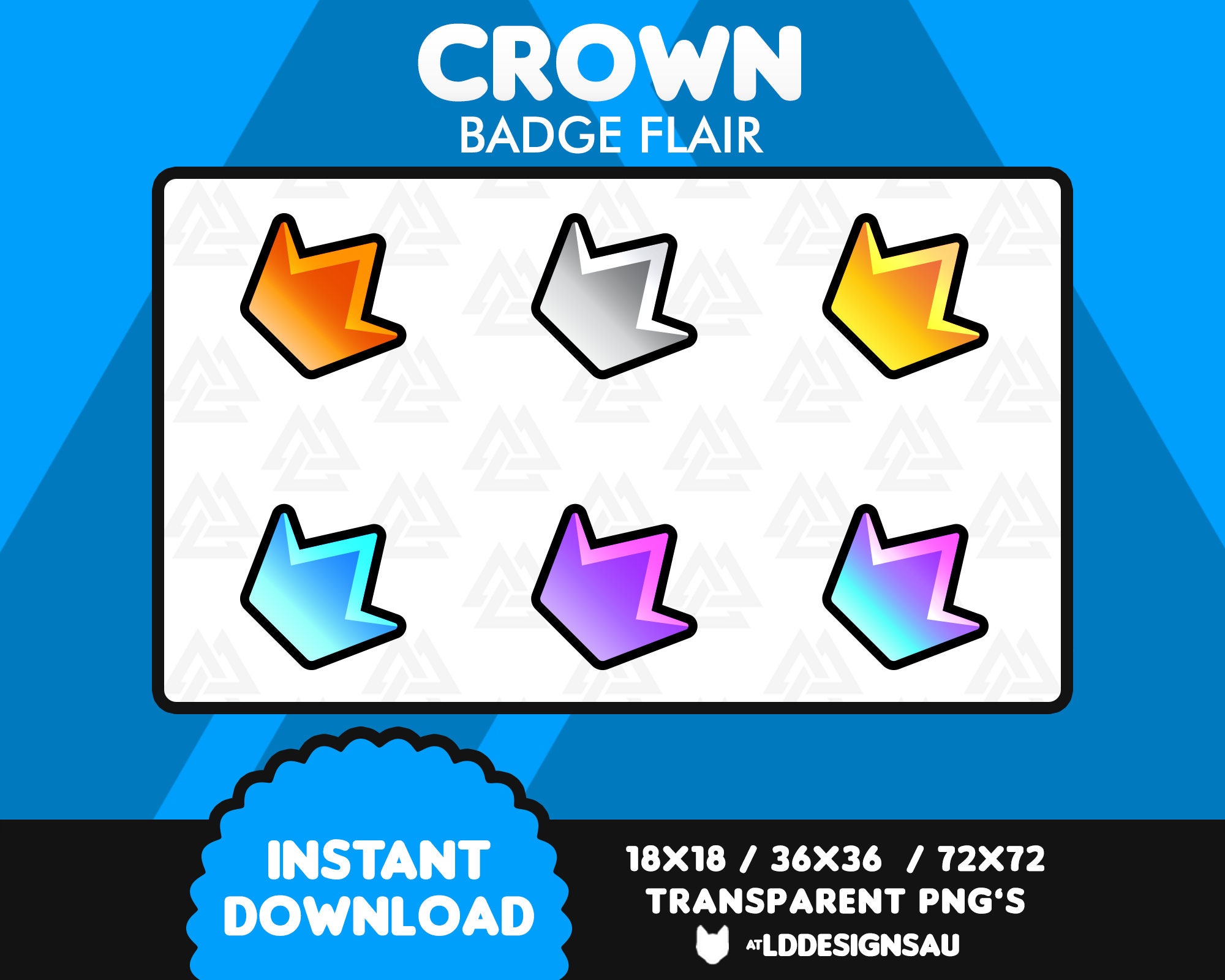 Draw sub badges , bit badges , emotes for twitch , discord emoji ,   by Pro_graphics_99