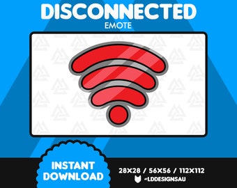 Twitch Emote | Discord Emote | Disconnected
