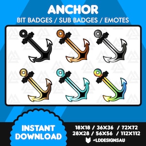 Twitch Subscriber Badges | Twitch Sub Badges | Anchor