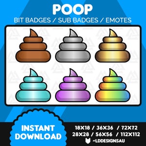 Twitch-abonneebadges | Twitch-subbadges | Achtersteven