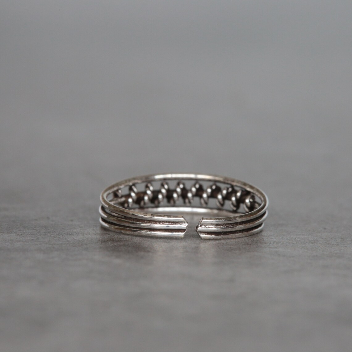 Anello di dito a spirale bali anello di dita in argento Etsy Italia
