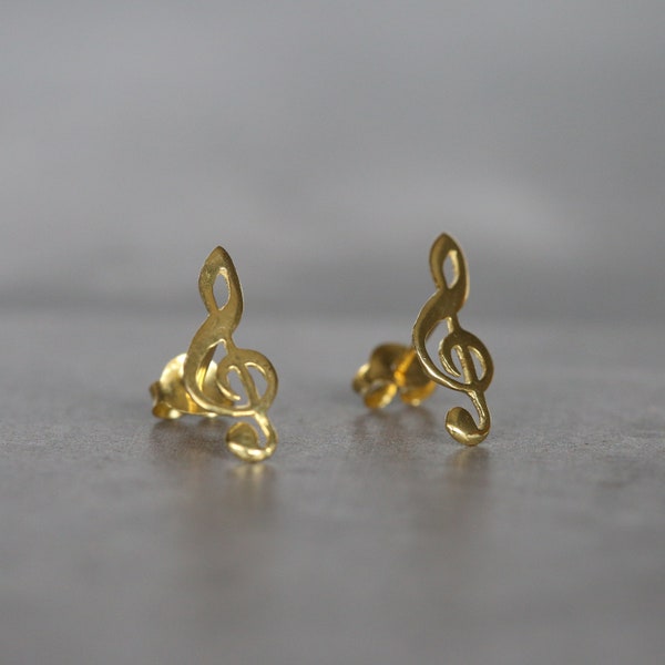Music Note Earrings Etsy