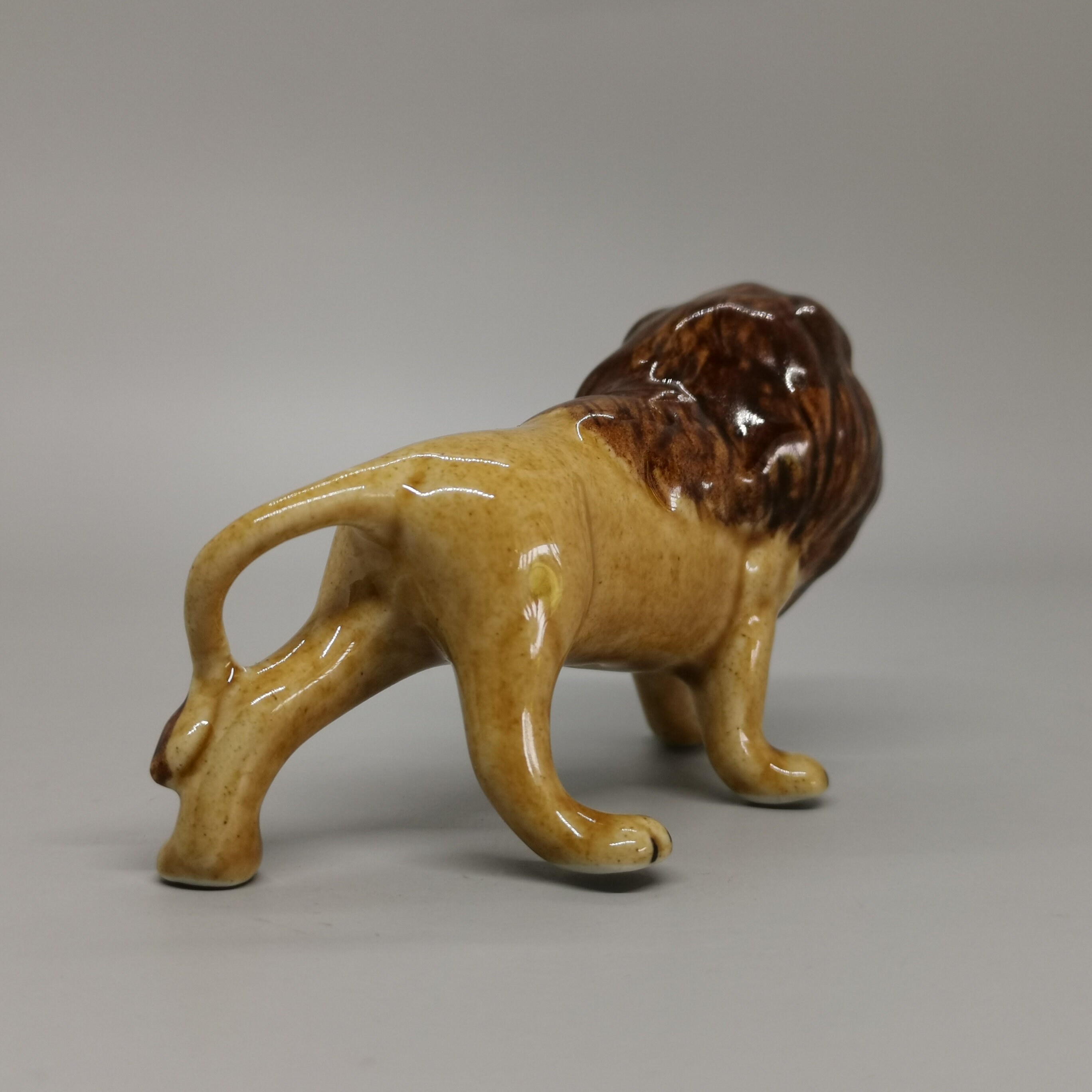 Ceramic Lion Figurine for Home Decoration and Collection Etsy