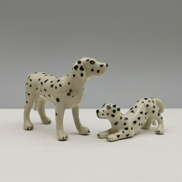 Ceramic Dalmatian Figurine - Etsy