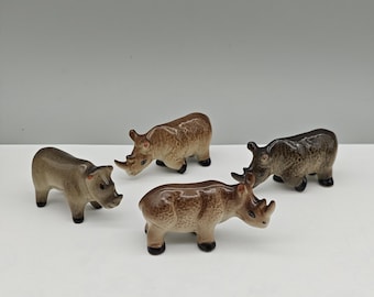 サイの置物（装飾用）、サイのホームデコレーション、アートと