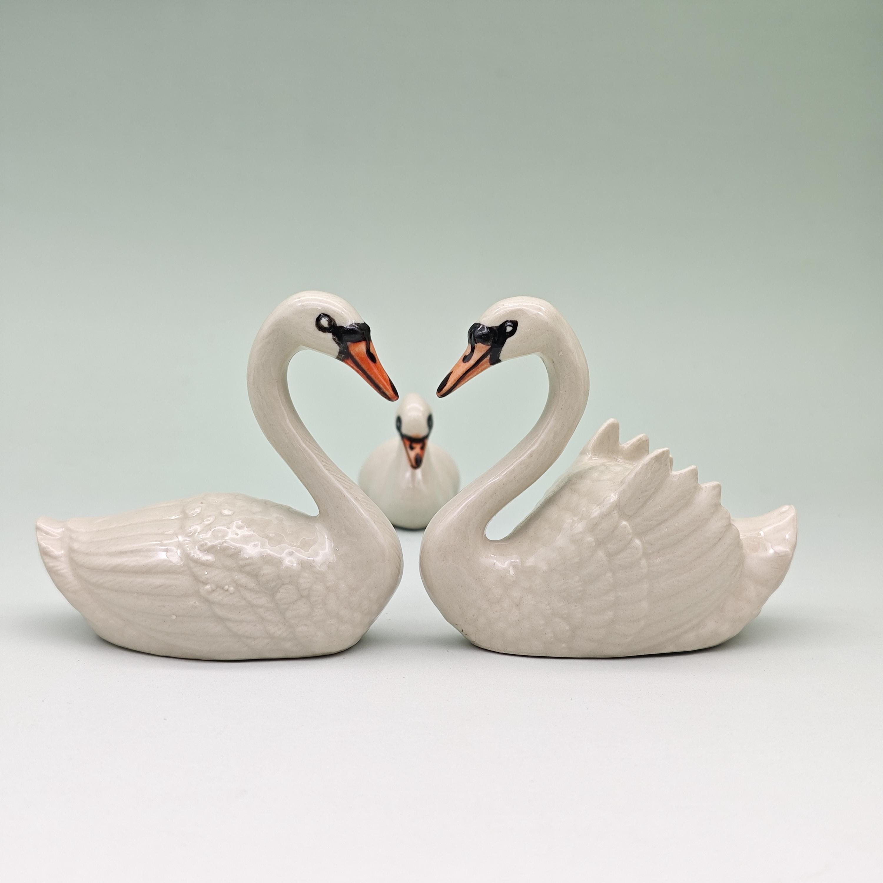 Ceramic Swan - Etsy