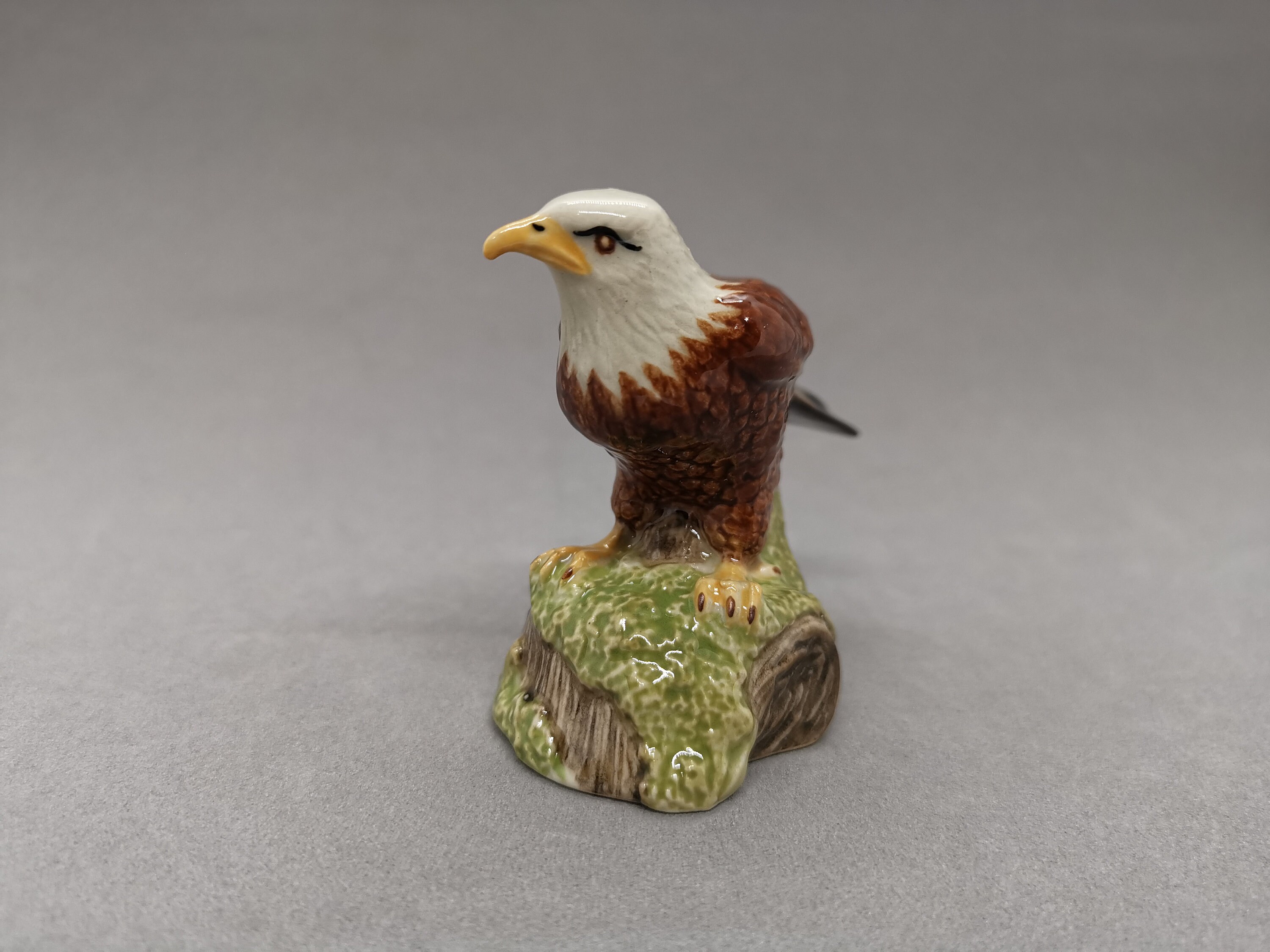 Ceramic Eagle Figurine Handmade gift for friend Ready to Etsy