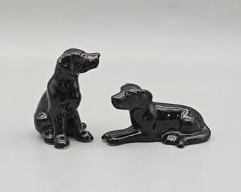 Ceramic Labrador Figurine: Hand-Painted Dog Statue