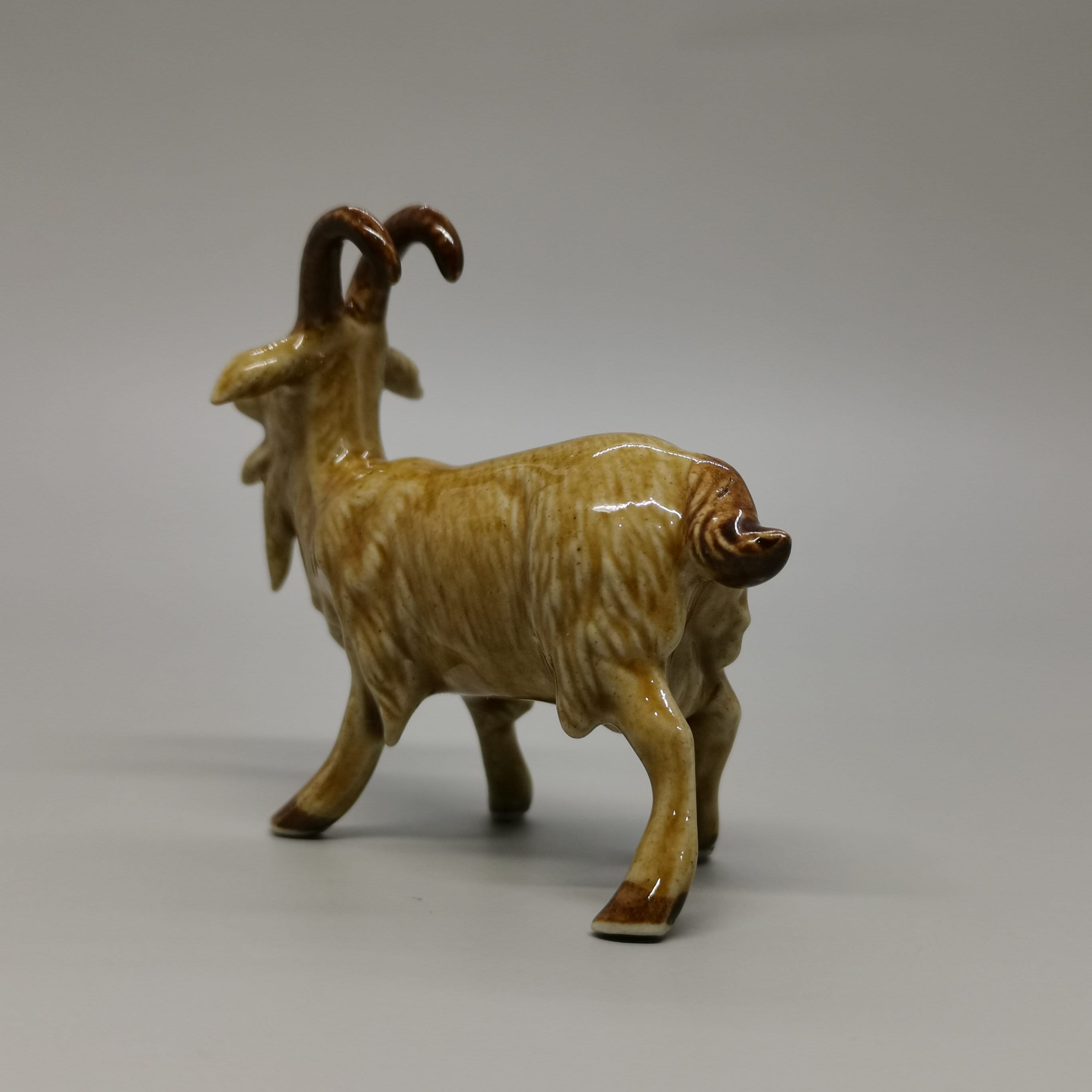 Ceramic Goat Figurine Handmade Miniature Goat Mother's Etsy