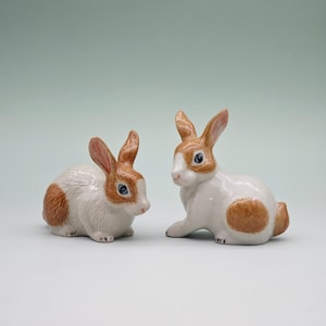 Ceramic rabbit figurine-Porcelain rabbit-Perfect Gift for Any Occasion-Easter Gifts