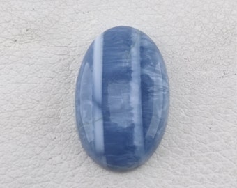 very nice Blue opal heart cabochon size15x25mm loose gemstone cabochon attractive colour Blue opal top quality in jewellery making 13.75 cts