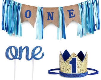 1st Birthday Decorations Boy Etsy