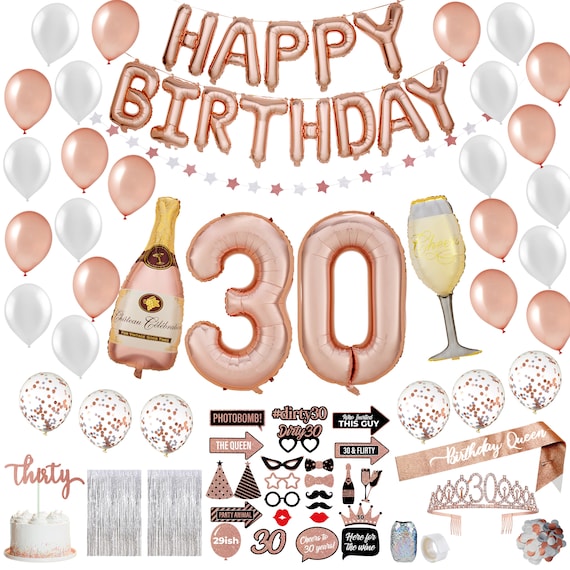 Dirty 30" Sunglasses For Women, 30th Birthday Decorations