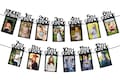 PartyHooman Graduation Photo Banner K-12 | Kindergarten to 12th Grade | Class of 2025 Graduation Party Decorations (Pre-strung)