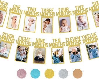 Pink Qyeaber 15Pcs Cloth First Birthday Photo Banner & I am one Today Banner Monthly Milestone Photograph Bunting Garland Growth Record 1 to 12 Months Photo Prop First Birthday Party Pink Qyeaber 15Pcs Cloth First Birthday Photo Banner & I am one Today Banner Monthly Milestone Photograph Bunting Garland Growth Record 1 to 12 Months Photo Prop First Birthday Party