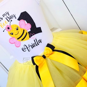 First birthday bee outfit sales