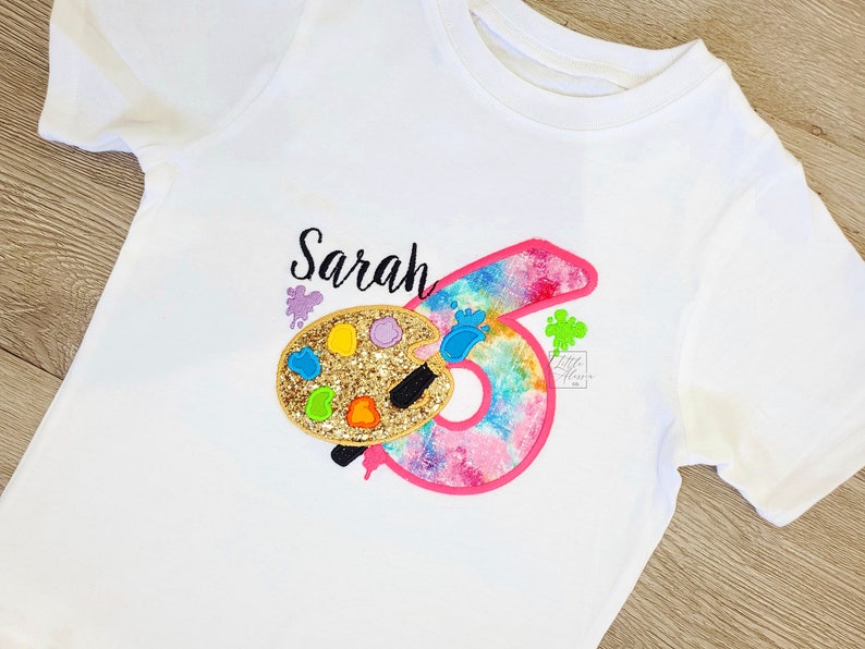 Paint Party Birthday Outfit Paint Birthday Outfit Painting Etsy