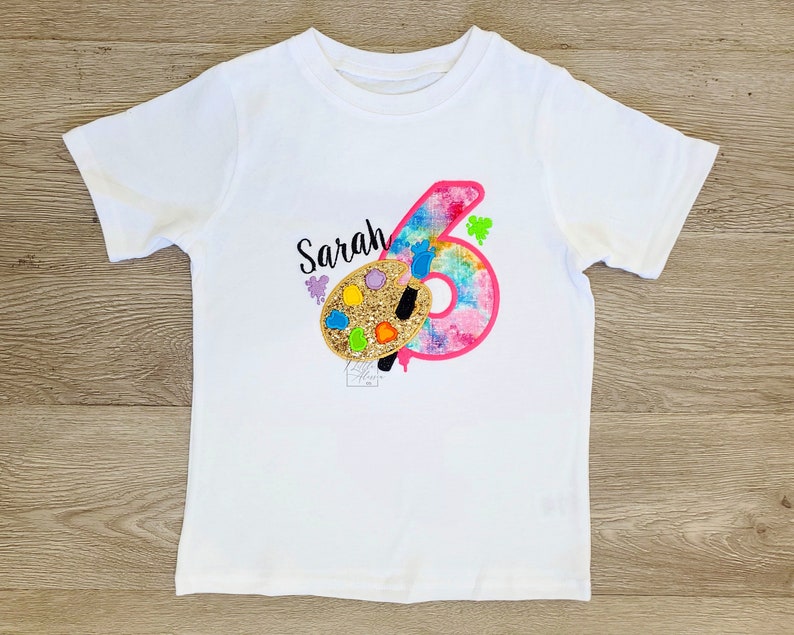 Paint Party Birthday Outfit Paint Birthday Outfit Painting Etsy