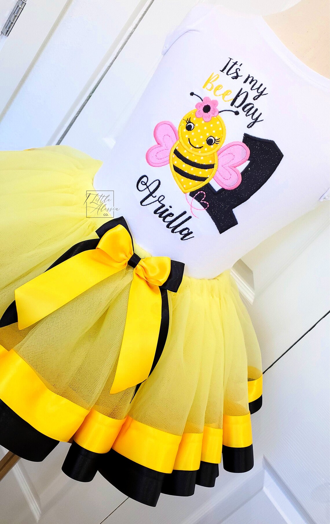 Bumble Bee Birthday Outfit