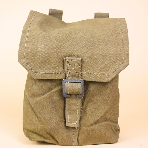 Soviet PMG Gas Mask with Filter & Bag | Cold War Military Collectible