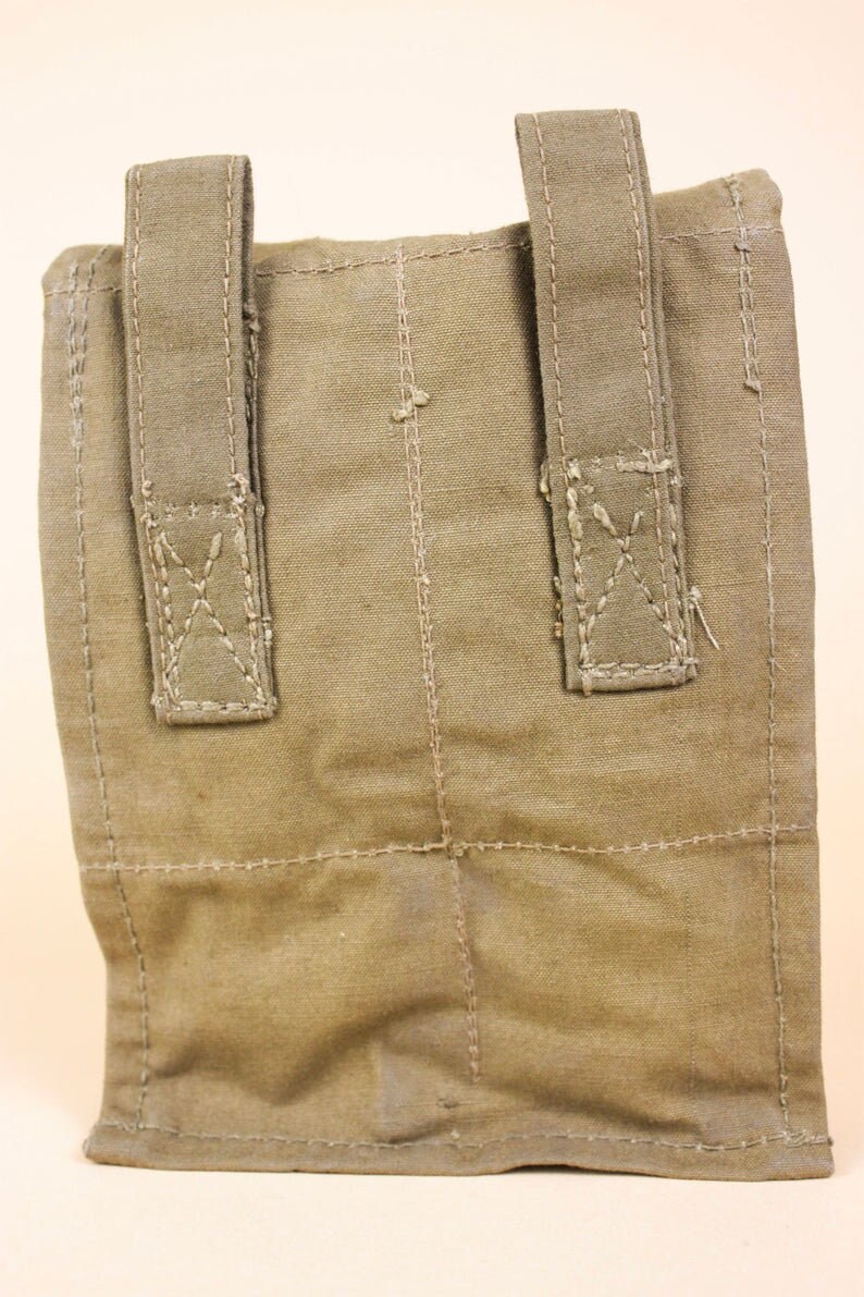 Original Polish Army Bag Pouch for Grenades Vintage Polish Army