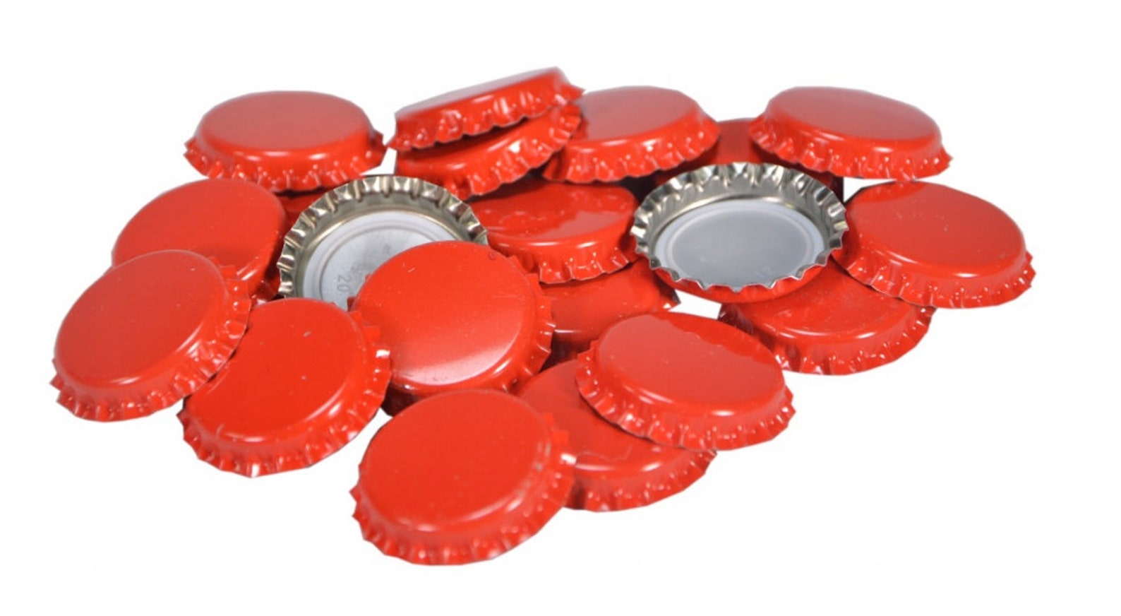 100 Red Bottle Caps Beer Bottle Caps Bottle Caps for Etsy Canada