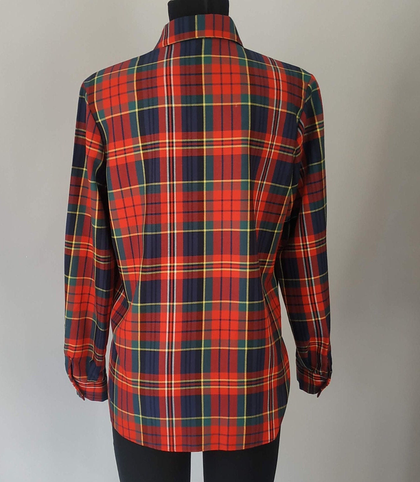 Charming Cowsgirl Plaid Shirt Women | Etsy