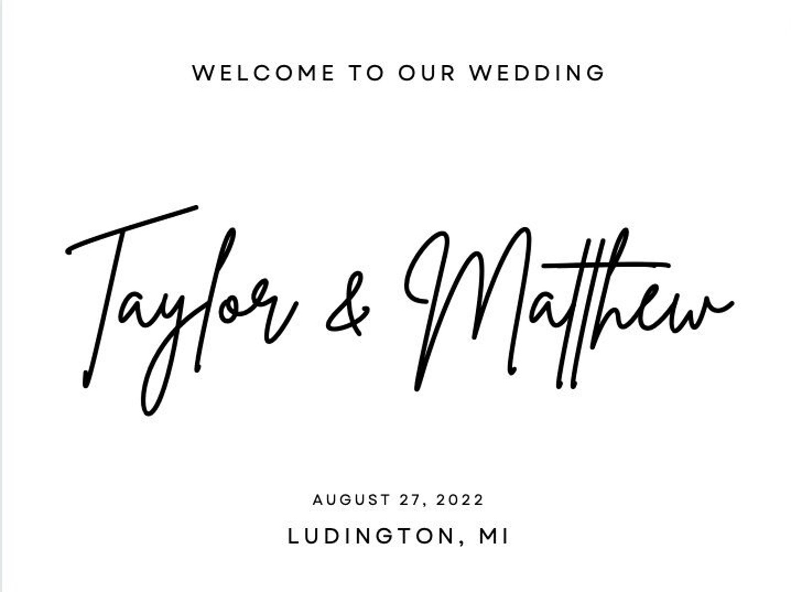 Wedding Welcome Sign Template Instant Download Modern Minimalist wedding-welcome-sign-template-instant-download-modern-minimalist