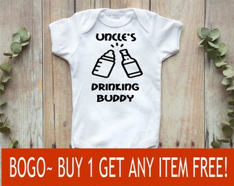 Vulgar Baby Drunk Uncle Toddler Shirt