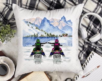 Snowmobiling Gifts For Cousin Ride Snowmobile Throw Pillow Snowmobiling Gifts For Cousin Ride Snowmobile Throw Pillow