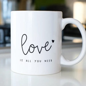 Kubek LOVE COFFEE, Pomysł na prezent dla kogoś wyjątkowego, Be Mine, Kubek do kawy, Prezent dla niej, Prezent dla niej, Prezent dla pary, Kubek miłości
