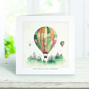 Carte personnalisée pour ami, bonne retraite, nouvelle maison, portrait à encadrer