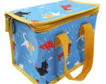 Personalised Dogs And Cats Kids Lunch Bags Cooler Bag Lunch Box